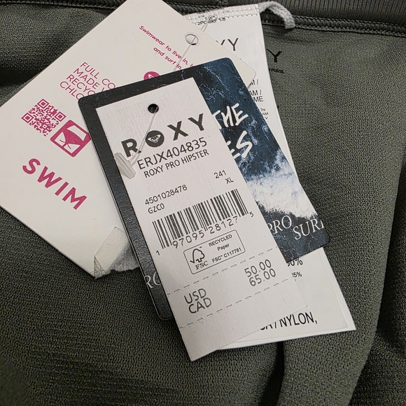 Roxy Olive Bikini Bottom - Picture 4 of 4